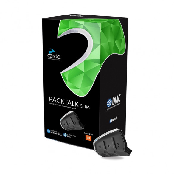 Intercomunicador de moto cardo Packtalk Slim JBL